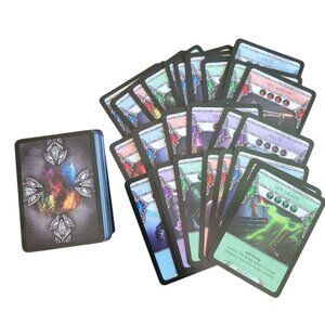 Heroes Game Cards Role Playing Replacement Pieces Gems Elements Fire Water Power
